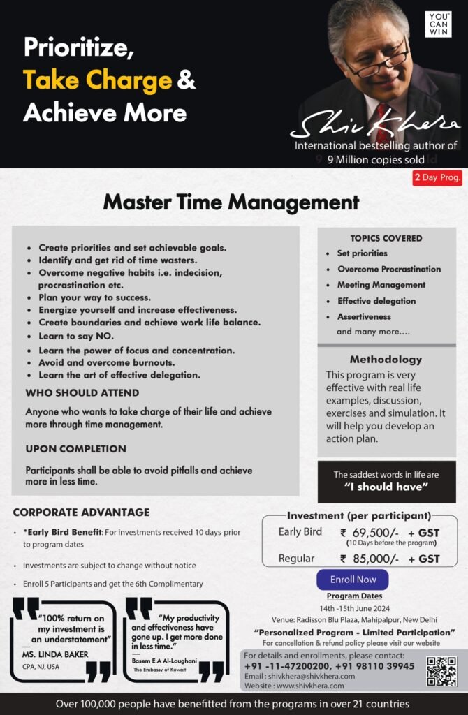 Time Management Session